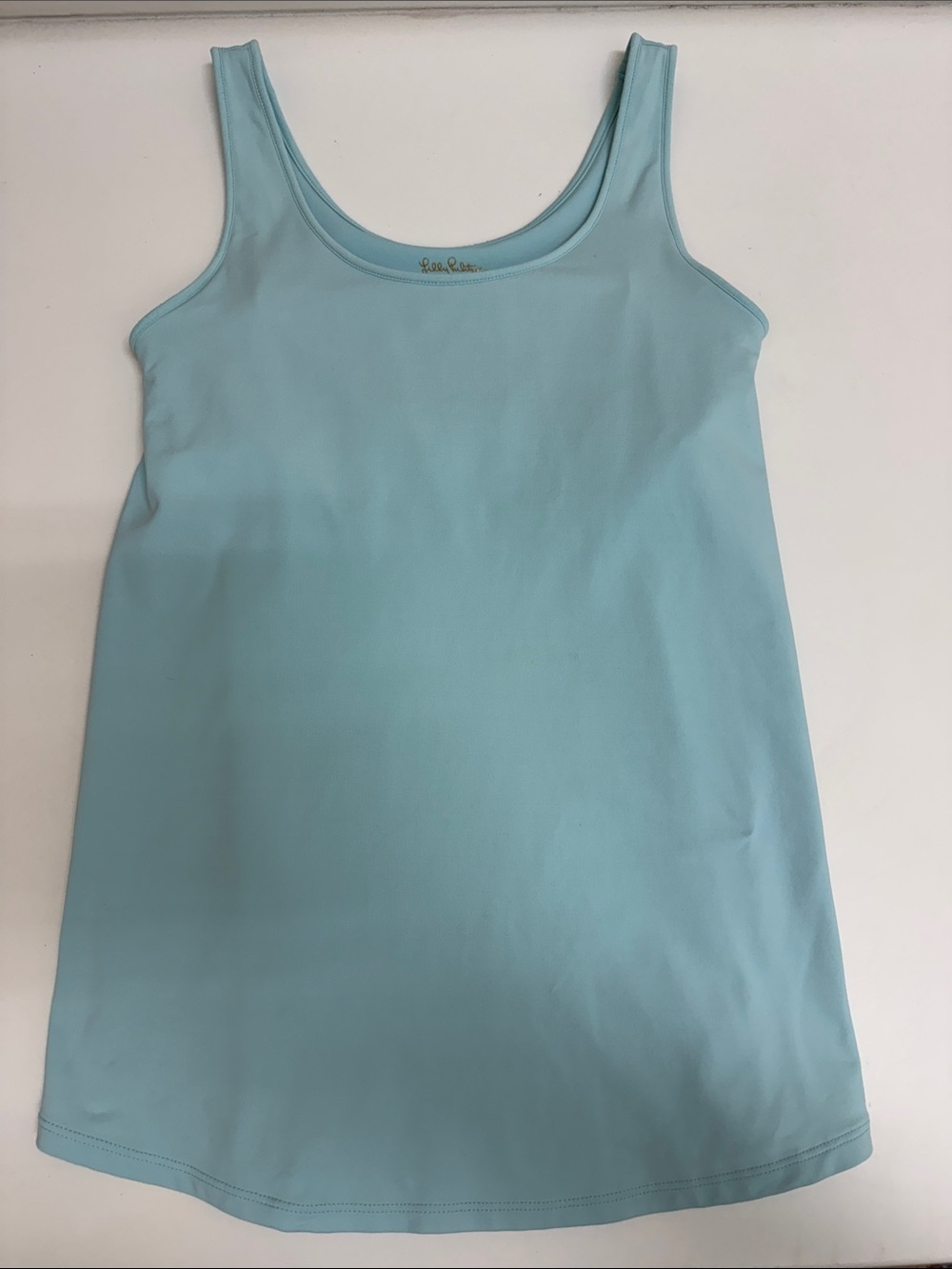 Lilly Pulitzer Pale Blue Tank with Logo